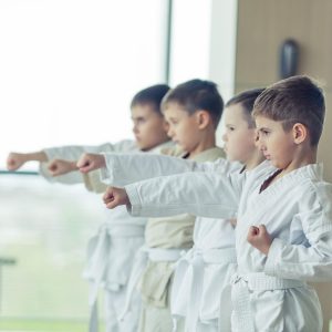 Karate a skupinové cvičenie Military