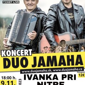 Koncert DUO JAMAHA 9.11.2023 v Ivanke pri Nitre
