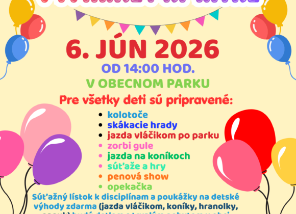 🌞🎉 DEŇ DETÍ V IVANKE PRI NITRE JE TU! 🎉🌞