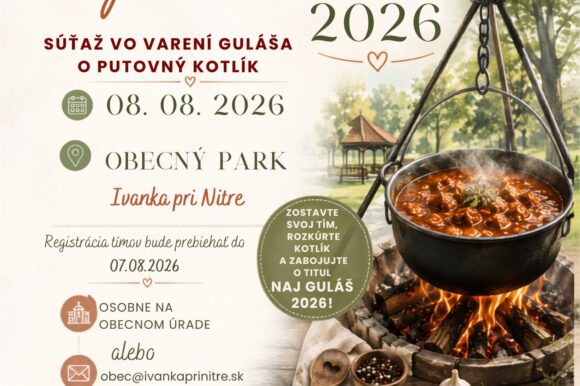  NAJ GULÁŠ 2026 – Kto navarí ten najlepší?