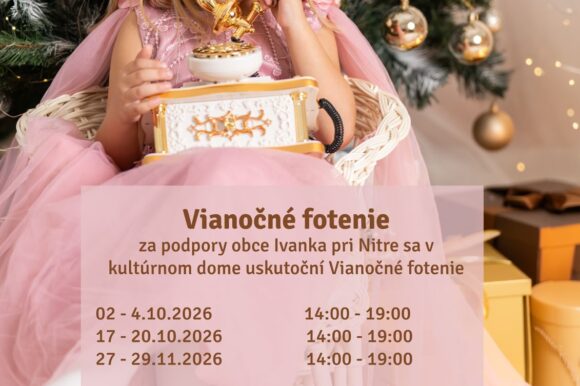 Vianočné fotenie v kultúrnom dome Vianočné fotenie v kultúrnom dome