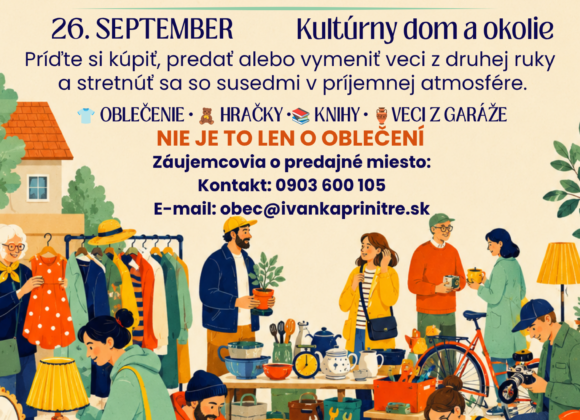 IVANSKÝ BLŠÁK – DAJME VECIAM DRUHÚ ŠANCU